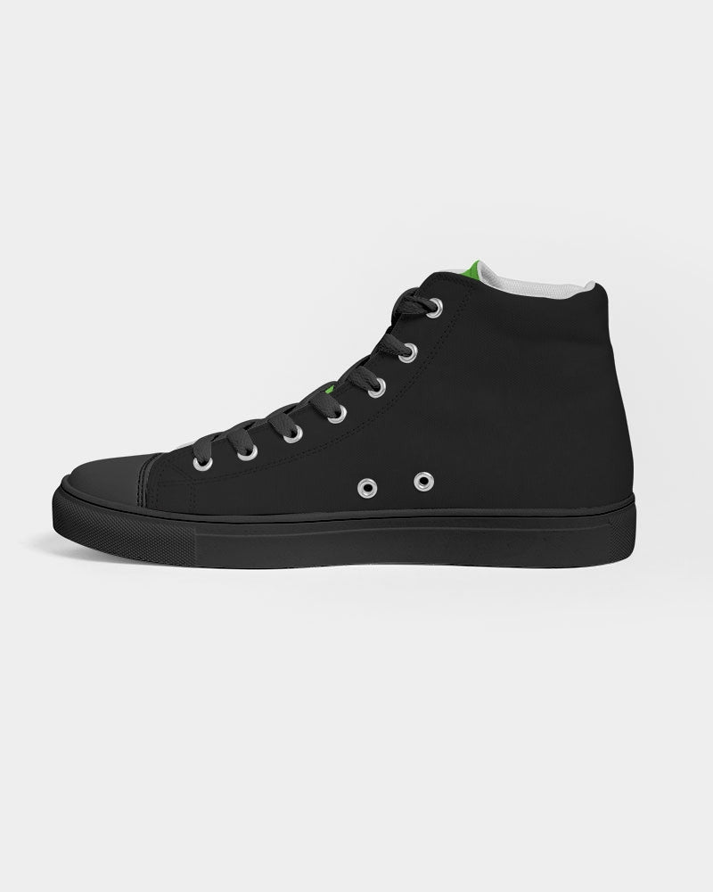 Black is beautiful by Marvin Jeans and Trinity D Marvin Men's Hightop Canvas Shoe - Black