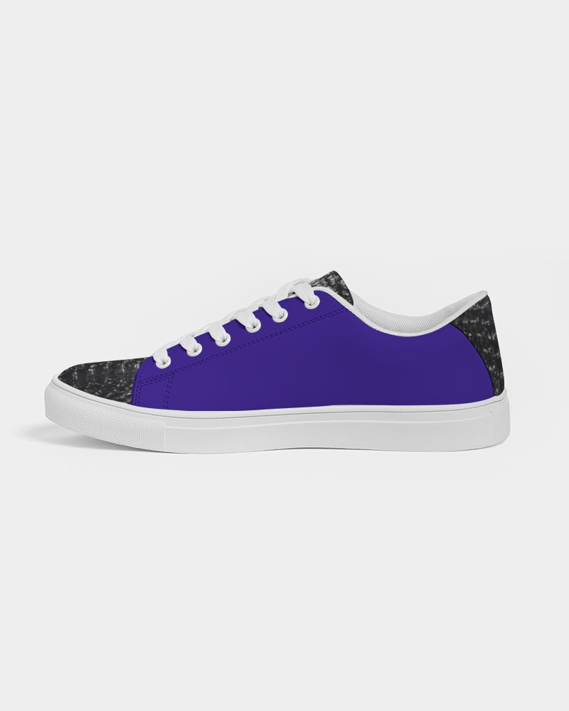 Purple Gator black BY MARVIN JEANS Men's Faux-Leather Sneaker