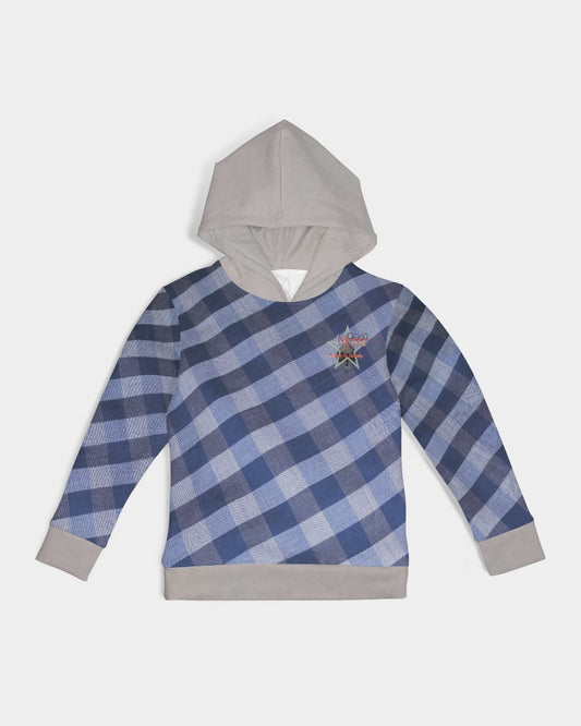 Blue strips by Marvin Jeans and Trinity D Marvin Kids Hoodie
