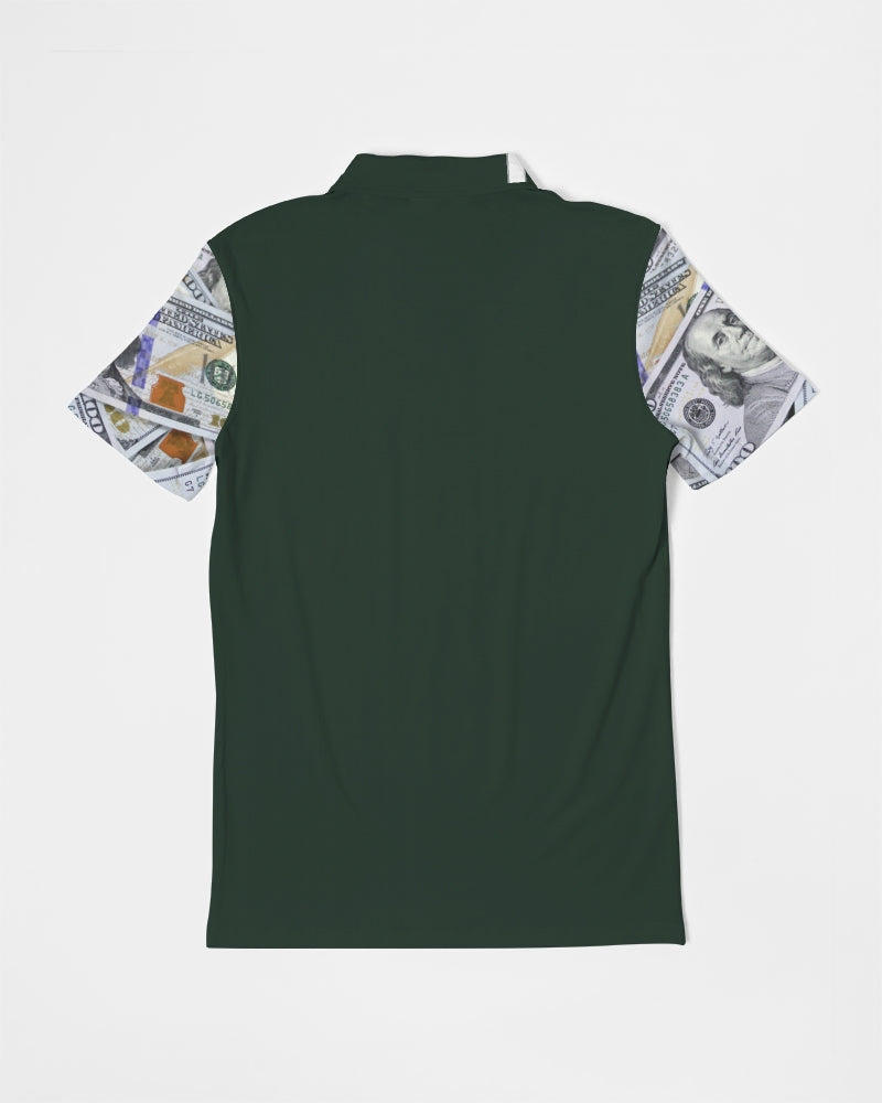 100 billion by Marvin Jeans and Trinity D Marvin Men's Slim Fit Short Sleeve Polo