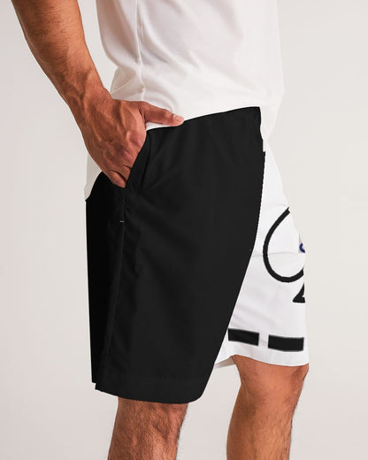 Black & white BY MARVIN JEANS Men's Jogger Shorts