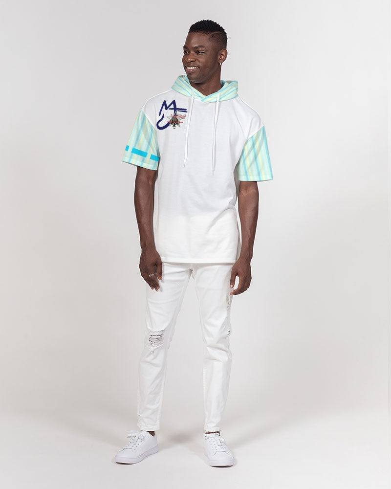 Pin stripes by Marvin Jeans and Trinity D Marvin Men's Premium Heavyweight Short Sleeve Hoodie