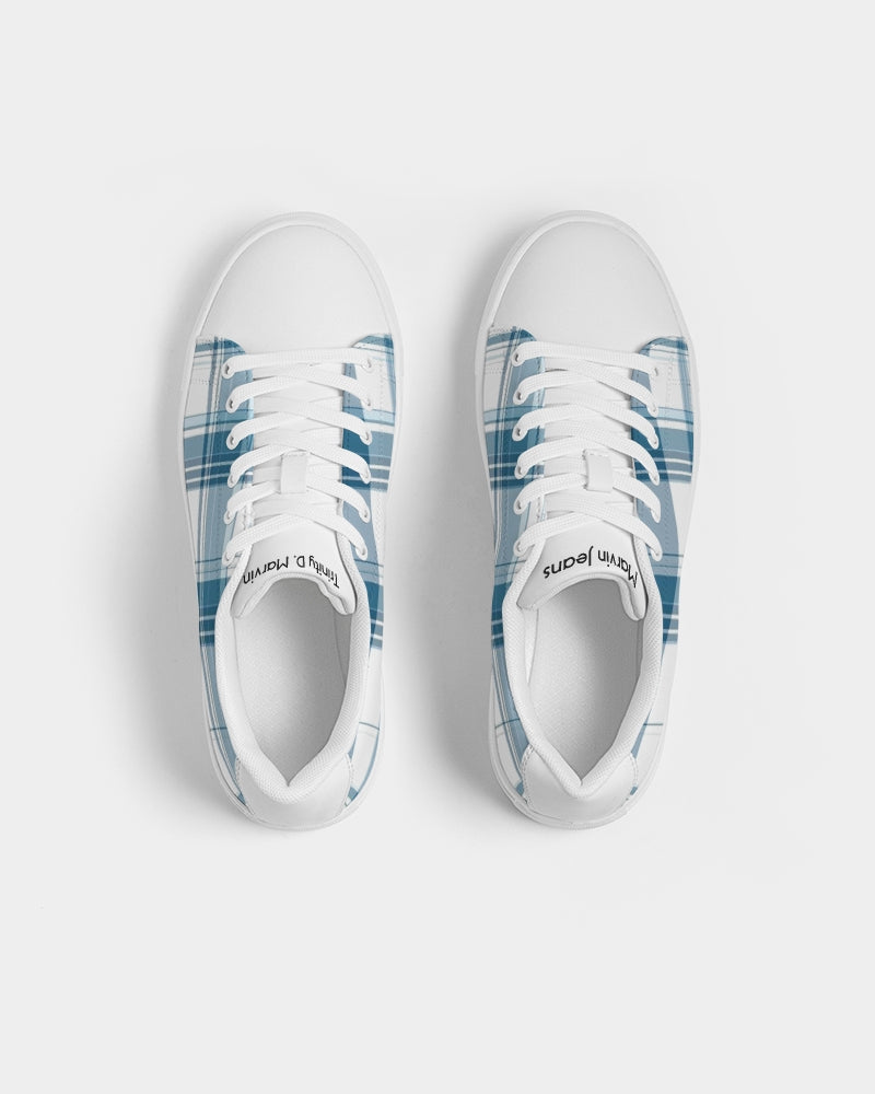 Mega Plaids Men's Faux-Leather Sneaker