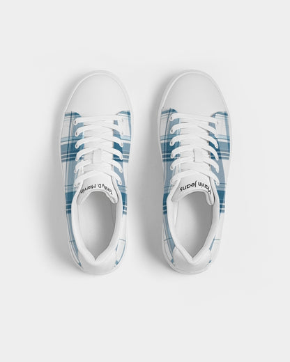 Mega Plaids Men's Faux-Leather Sneaker