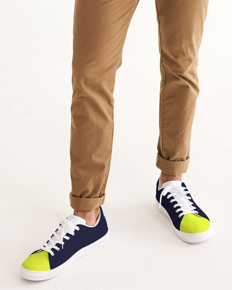 Fashion Icon by Marvin Jeans and Trinity D Marvin Men's Faux-Leather Sneaker