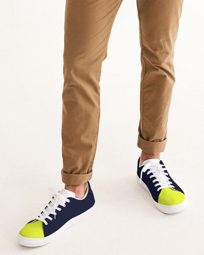 Fashion Icon by Marvin Jeans and Trinity D Marvin Men's Faux-Leather Sneaker