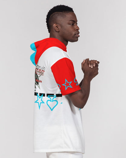 Glorious Brand by Marvin Jeans and Trinity D Marvin Men's Premium Heavyweight Short Sleeve Hoodie