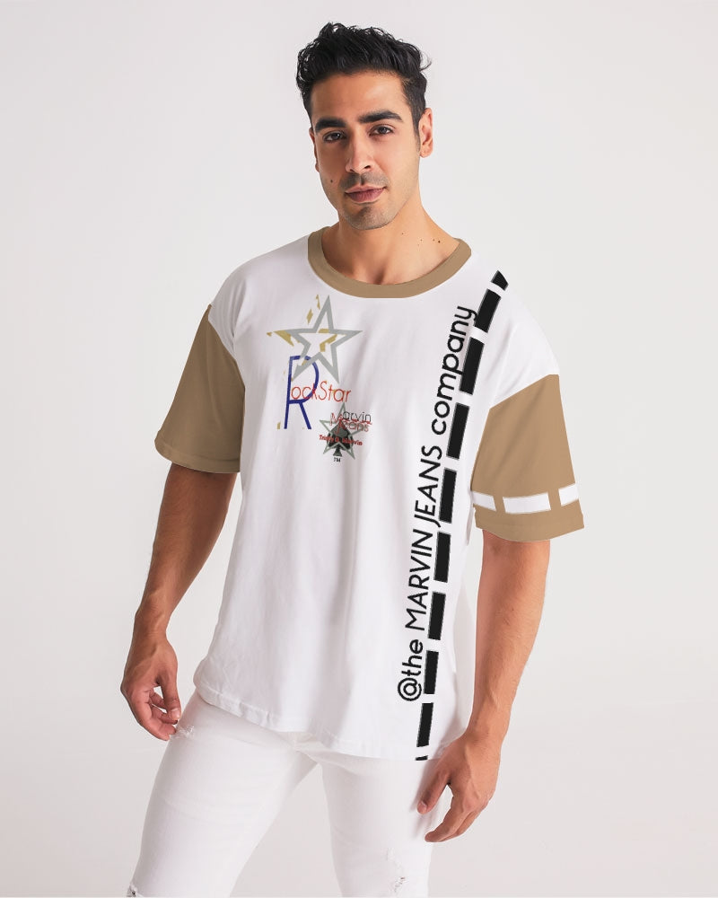 Rockstar by Marvin Jeans and Trinity D Marvin Men's Premium Heavyweight Tee