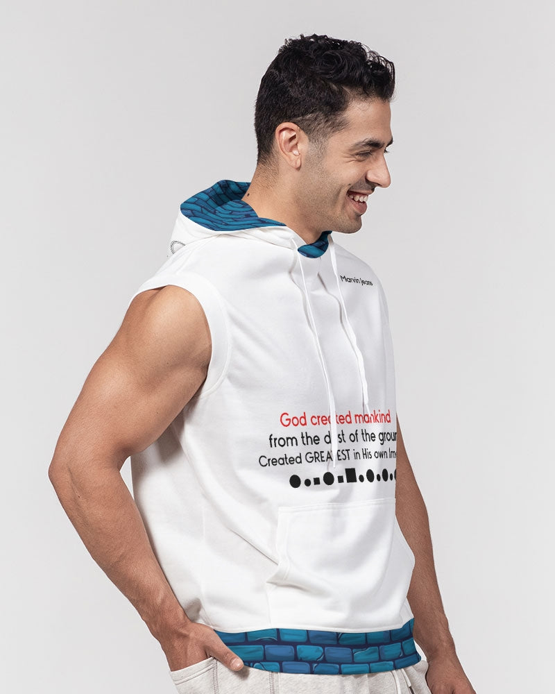 Brick city Men's Premium Heavyweight Sleeveless Hoodie