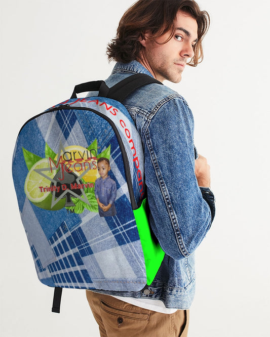 Denim 1.0  by Marvin Jeans and Trinity D Marvin Large Backpack