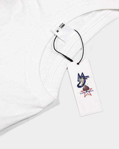 Two logo's by Marvin Jeans and Trinity D Marvin Bulk Custom Hangtags