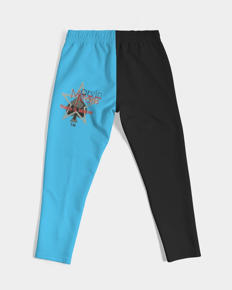 Loud blue half black by Marvin Jeans and Trinity D Marvin Men's Joggers