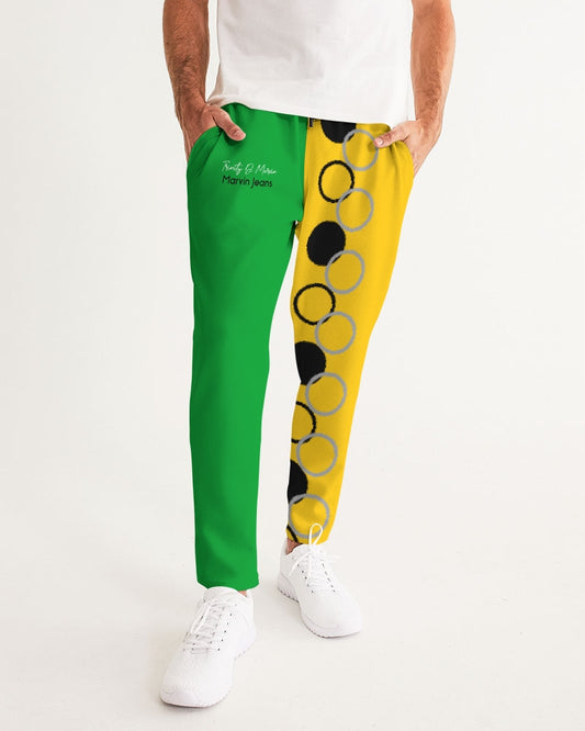 Lemon Lime Green Bay BY MARVIN JEANS Men's Joggers