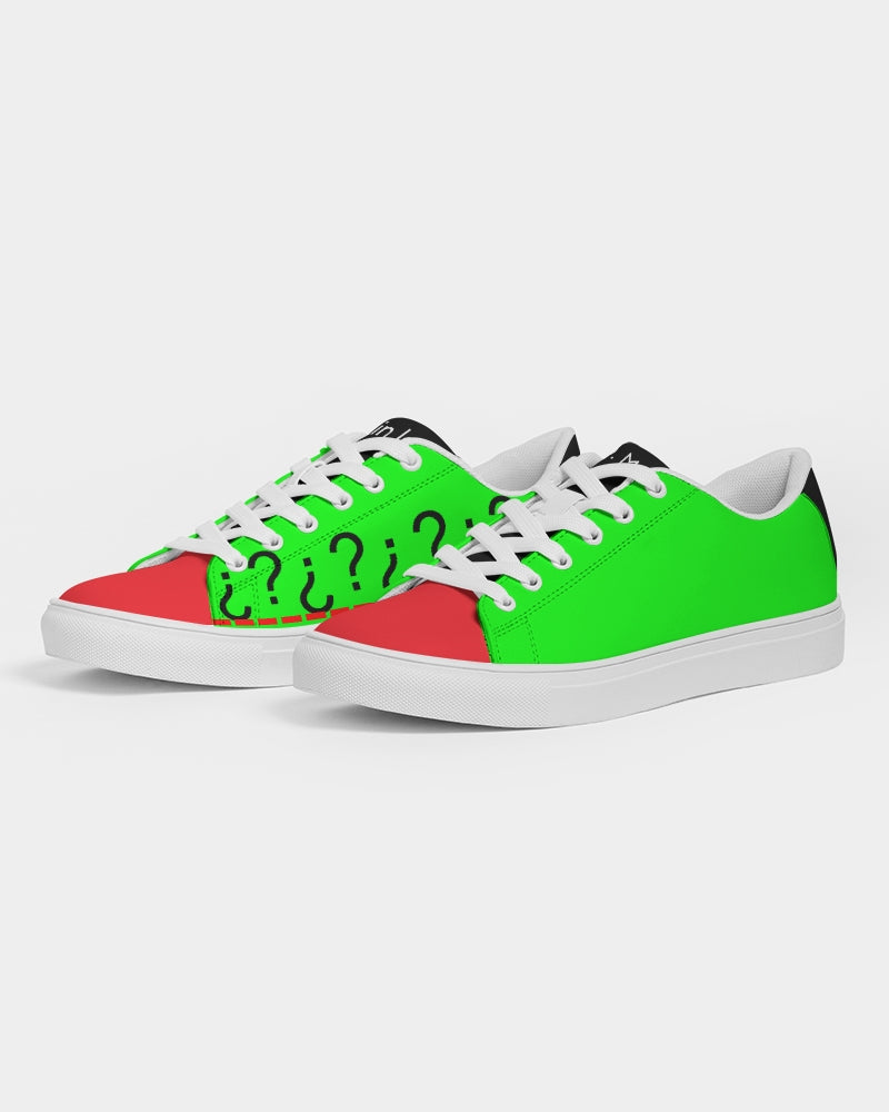 Beautiful  Men's Faux-Leather Sneaker
