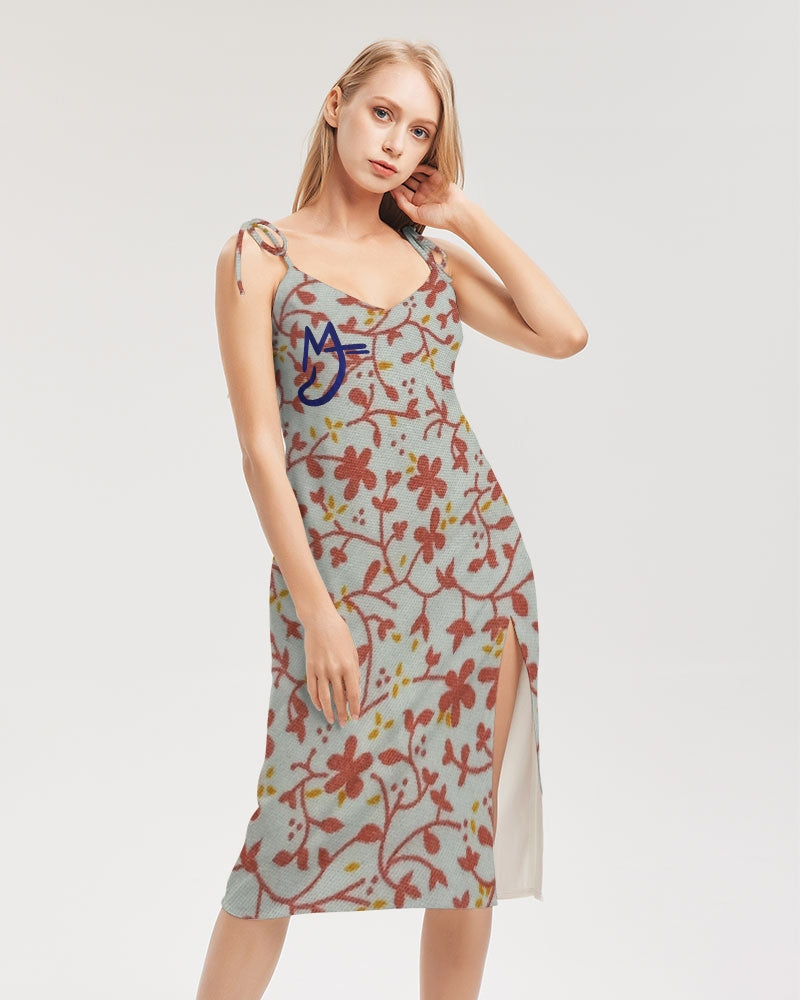Wildwood by Marvin Jeans and Trinity D Marvin Women's Tie Strap Split Dress