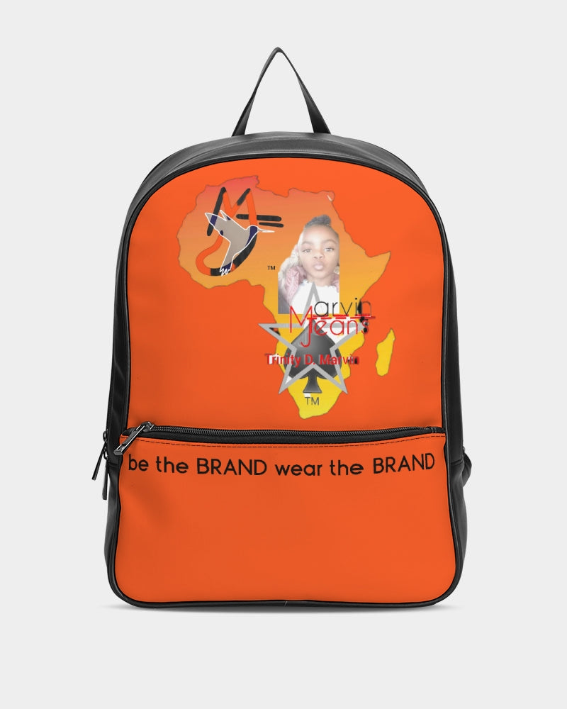 Another one mother land Classic Faux Leather Backpack