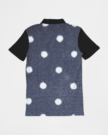 Dots by Marvin Jeans and Trinity D Marvin Men's Slim Fit Short Sleeve Polo