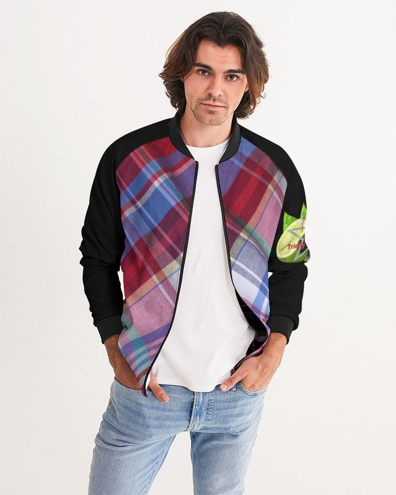 Plaids by Marvin Jeans and Trinity D Marvin Men's Bomber Jacket