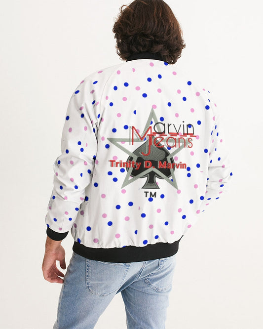 Dots 2.0 by Marvin Jeans and Trinity D Marvin Men's Bomber Jacket