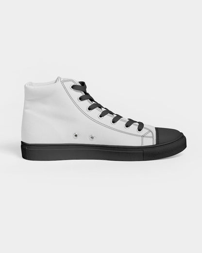 Black and white by Marvin Jeans and Trinity D Marvin Men's Hightop Canvas Shoe - Black