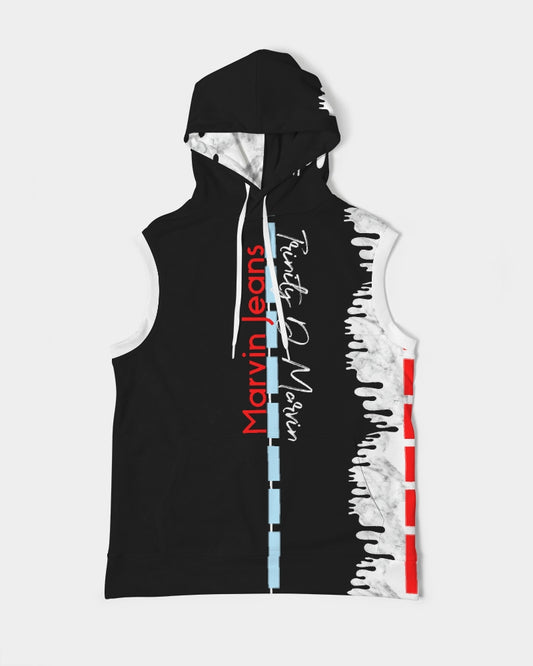 Drip BY MARVIN JEANS Men's Premium Heavyweight Sleeveless Hoodie