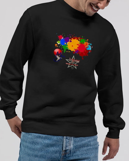 Black splash Unisex Premium Crewneck Sweatshirt | Lane Seven