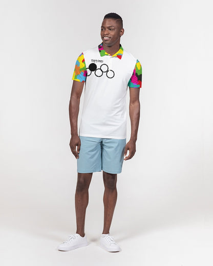 Crazy combo by Marvin Jeans and Trinity D Marvin Men's Slim Fit Short Sleeve Polo