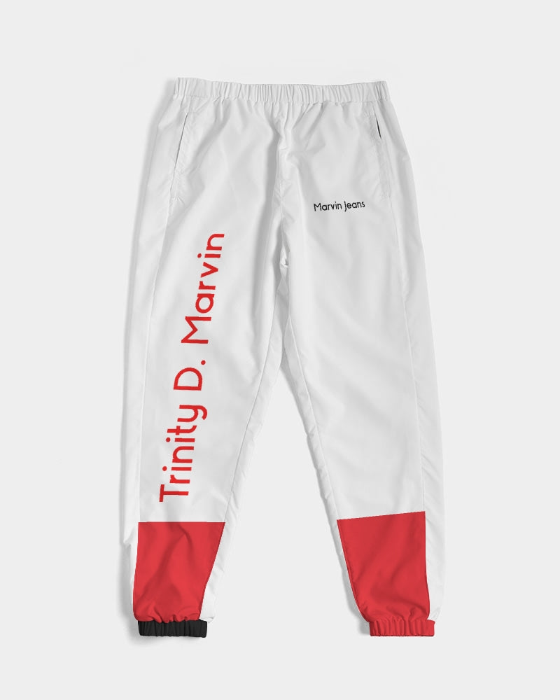 Red and white by Marvin Jeans Men's Track Pants