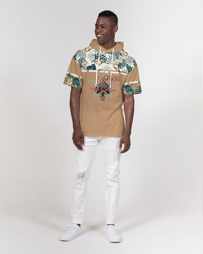 Rosewood by Marvin Jeans and Trinity D Marvin Men's Premium Heavyweight Short Sleeve Hoodie
