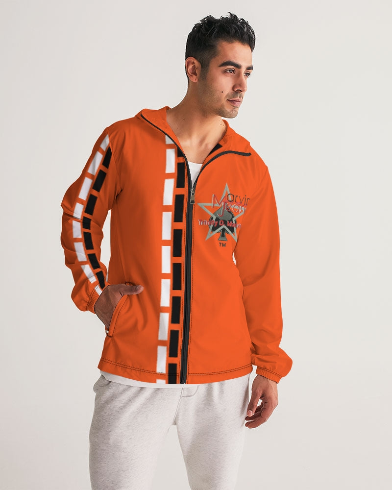 Another one Logo's by Marvin Jeans and Trinity D Marvin Men's Windbreaker