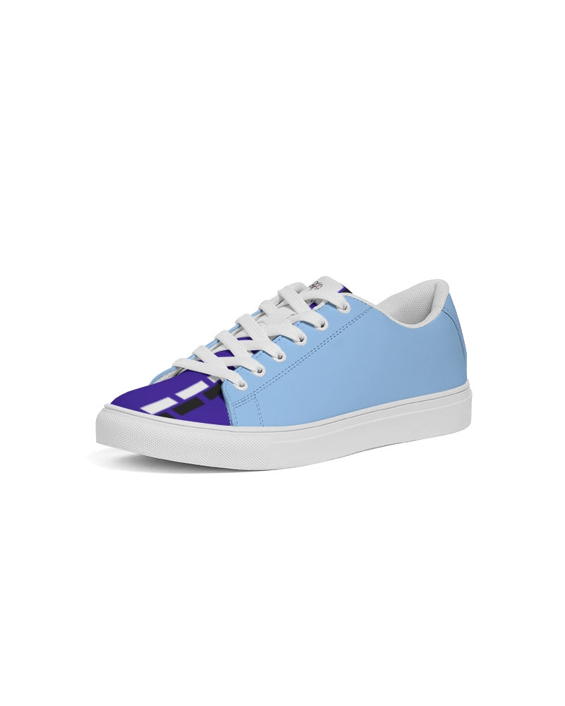 Baby blue mix BY MARVIN JEANS Men's Faux-Leather Sneaker