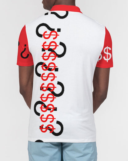 Rose's by Marvin JEANS Men's Slim Fit Short Sleeve Polo