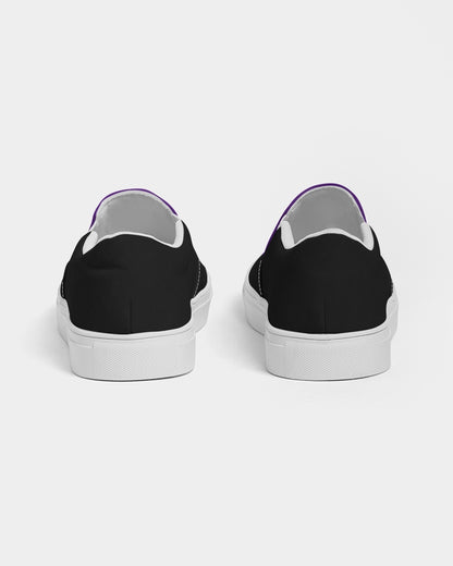 Purple black BY MARVIN JEANS Men's Slip-On Canvas Shoe