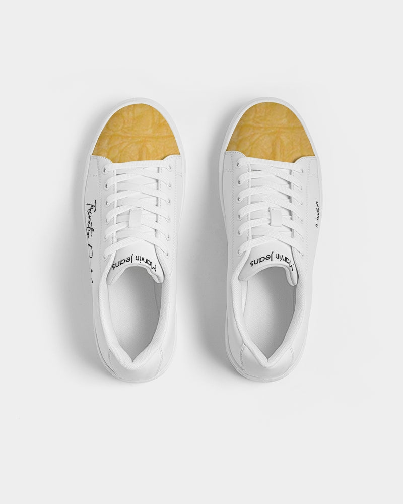 Gator yellow Men's Faux-Leather Sneaker