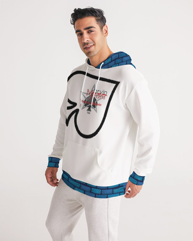 Blue brick by Marvin Jeans and Trinity D.Marvin Men's Hoodie
