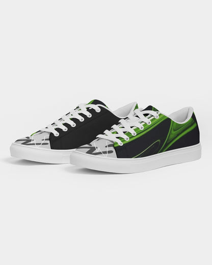Black ice BY MARVIN JEANS Men's Faux-Leather Sneaker