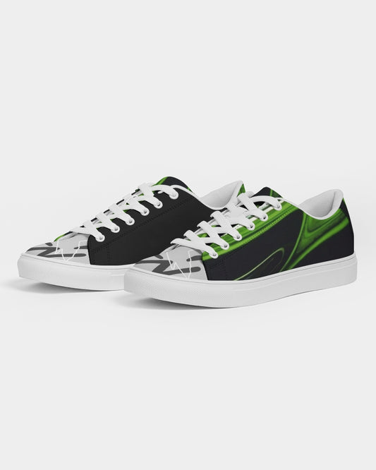 Black ice BY MARVIN JEANS Men's Faux-Leather Sneaker