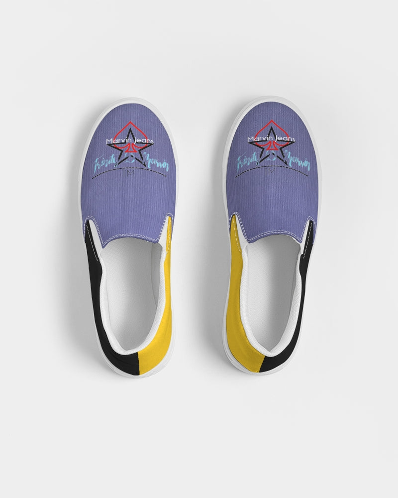 Yellow mix by Marvin Jeans and Trinity D Marvin Men's Slip-On Canvas Shoe