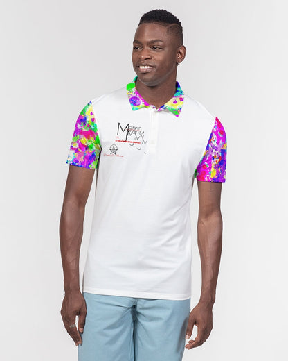 Low tide by Marvin Jeans and Trinity D Marvin Men's Slim Fit Short Sleeve Polo