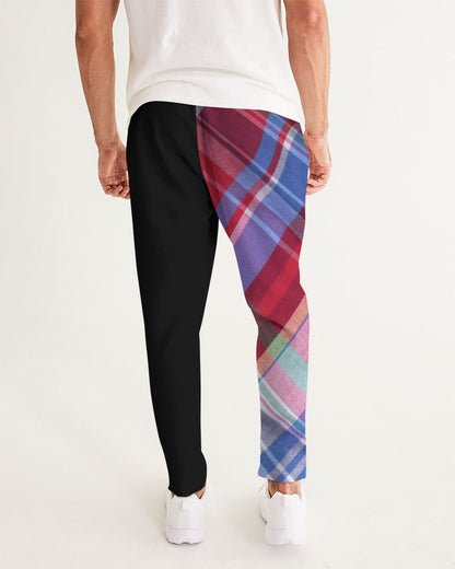 Plaids half black by Marvin Jeans and Trinity D Marvin Men's Joggers