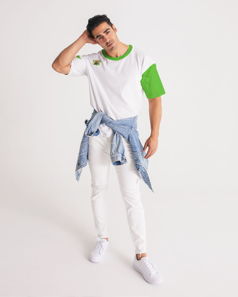 Lemon Lime white by Marvin Jeans and Trinity D Marvin Men's Premium Heavyweight Tee