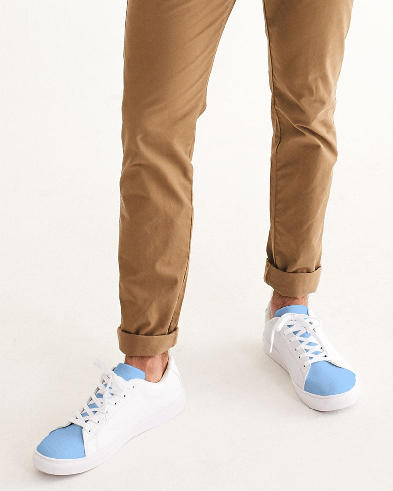 Baby blue by Marvin Jeans and Trinity D Marvin Men's Faux-Leather Sneaker