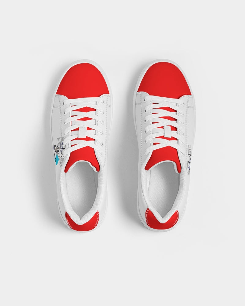 @Amazing designs by Trinity D Marvin and Marvin Jeans  Men's Faux-Leather Sneaker