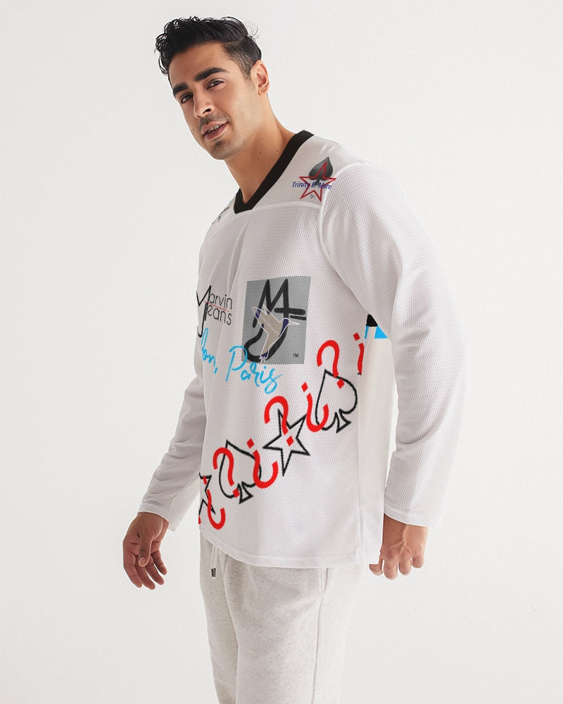 London Paris) Glorious brand Men's Long Sleeve Sports Jersey