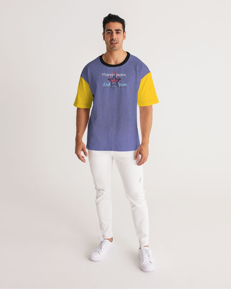 Yellow mix by Marvin Jeans and Trinity D Marvin Men's Premium Heavyweight Tee