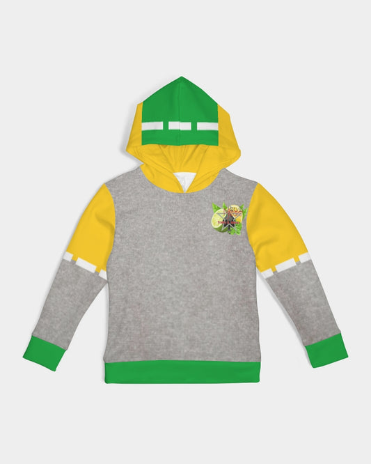 Lemon Lime cool grey BY MARVIN JEANS Kids Hoodie