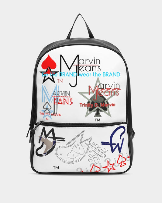Retro by Trinity D Marvin and Marvin Jeans  Classic Faux Leather Backpack