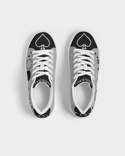 Retro marble  BY MARVIN JEANS Men's Faux-Leather Sneaker
