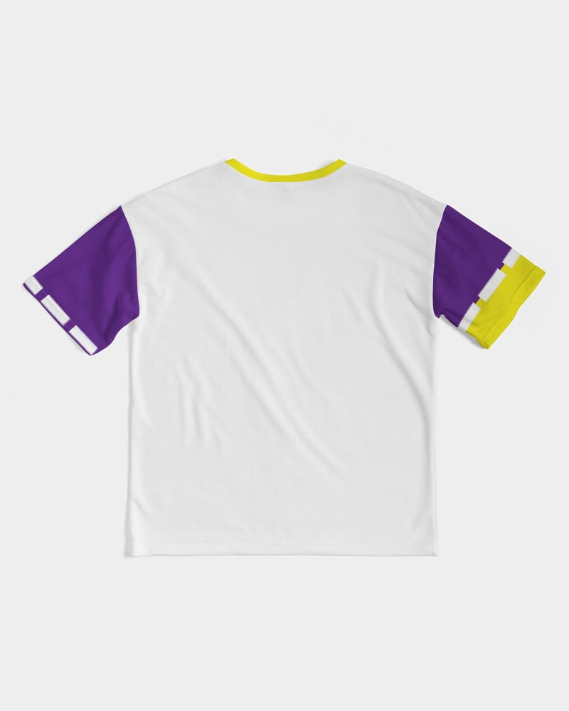 Purple yellow  Men's Premium Heavyweight Tee