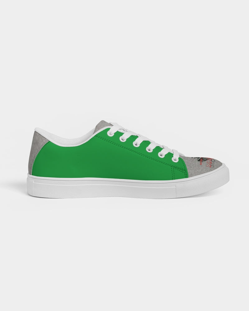 Lemon Lime Green Bay cool grey tip by Marvin Jeans and Trinity D Marvin Men's Faux-Leather Sneaker